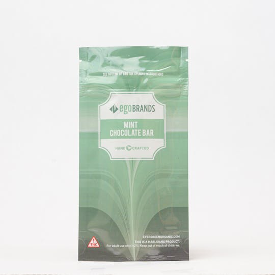 Evergreen Organix - MInt Chocolate Bar 350mg - 1