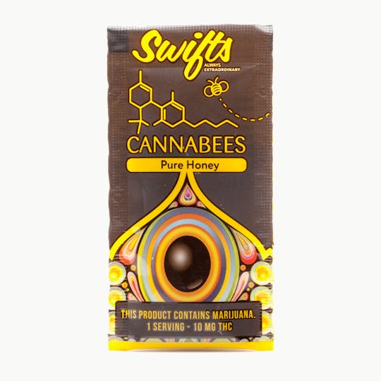 Swifts Edibles - Cannabees Pure Honey 10mg THC - Hybrid - 1