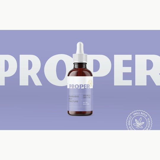 Proper Bakehouse - 2:1 MCT Tincture (CBD+THC) - 125mg CBD 75mg THC - 1