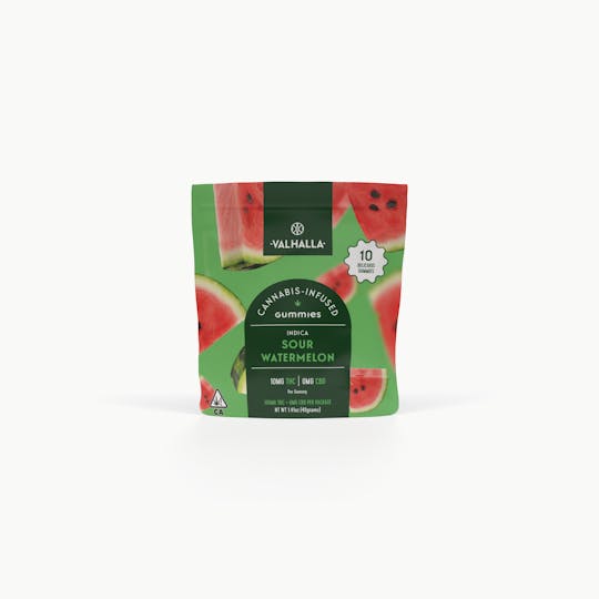 Valhalla Confections - Indica Sour Watermelon - 1