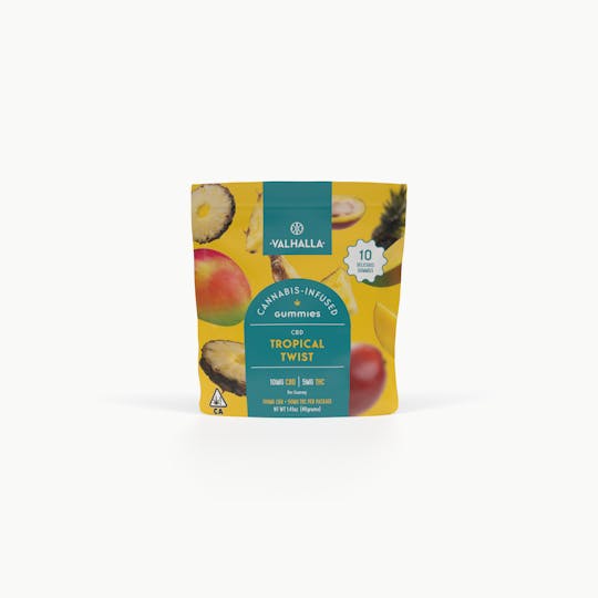 Valhalla Confections - CBD Tropical Twist - 1