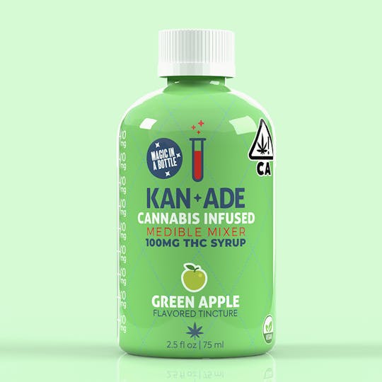 Kan+Ade - Kan+Ade 100mg Green Apple Medible Mixer - 1