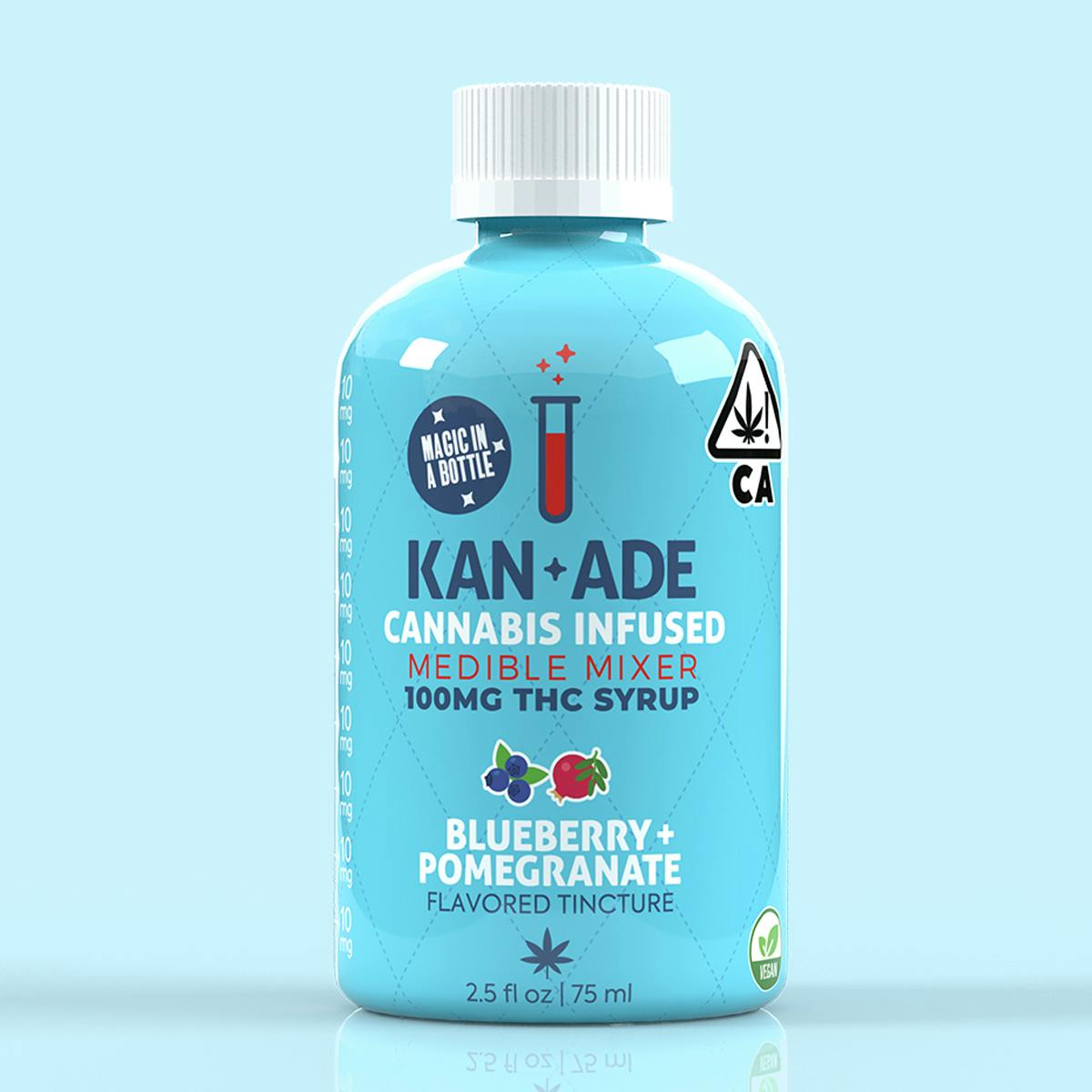 Kan+Ade - Kan+Ade 100mg Blueberry Pomegranate Medible Mixer - 1