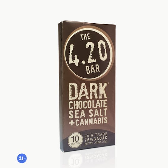 Evergreen Herbal - Dark Chocolate + Sea Salt 4.20Bar - 1