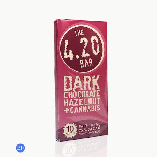 Evergreen Herbal - Dark Chocolate + Hazelnut 4.20Bar - 1