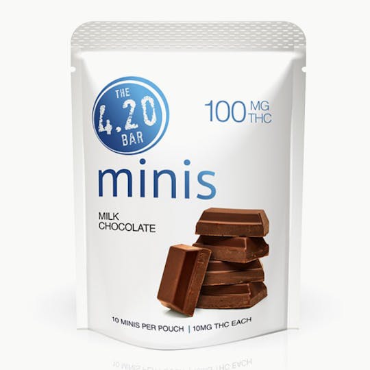 Evergreen Herbal - 4.20Bar Minis – Milk Chocolate - 1