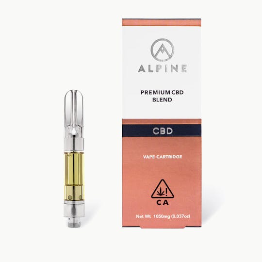 Alpine Vapor - Cannatonic (1:1) - Hybrid - CBD Cartridge 1050mg - 1