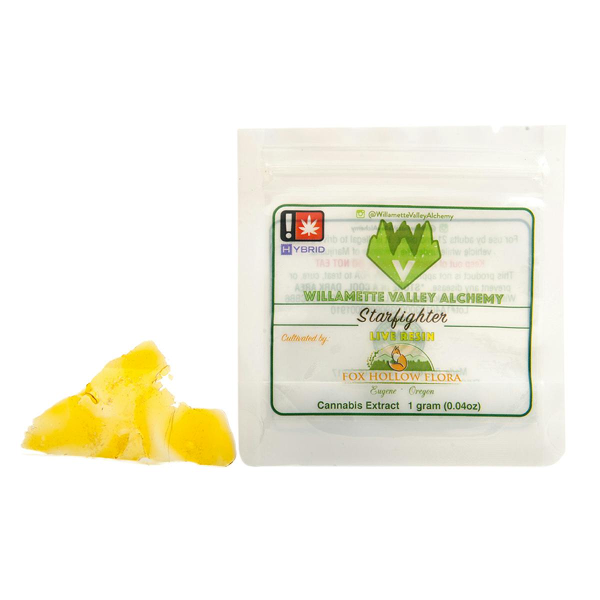 Willamette Valley Alchemy LLC - Starfighter Live Resin - 1