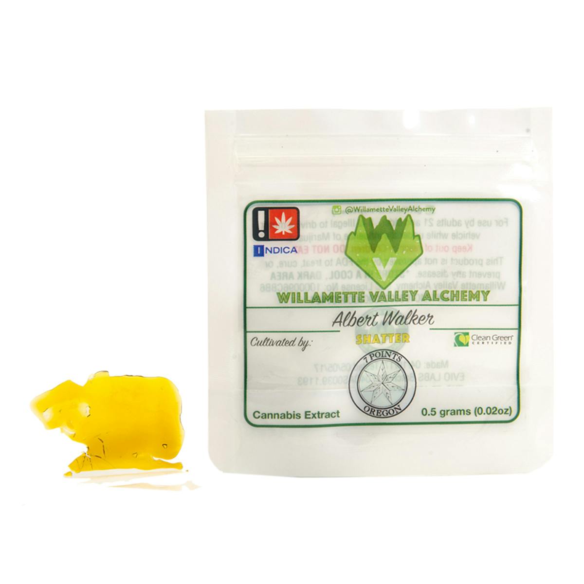 Willamette Valley Alchemy LLC - Albert Walker Shatter - 1
