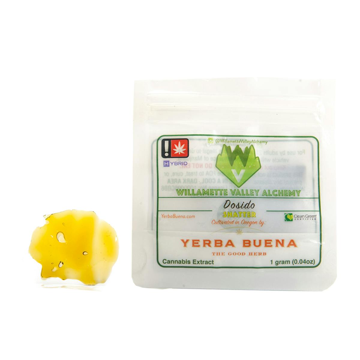 Willamette Valley Alchemy LLC - Dosido Shatter - 1