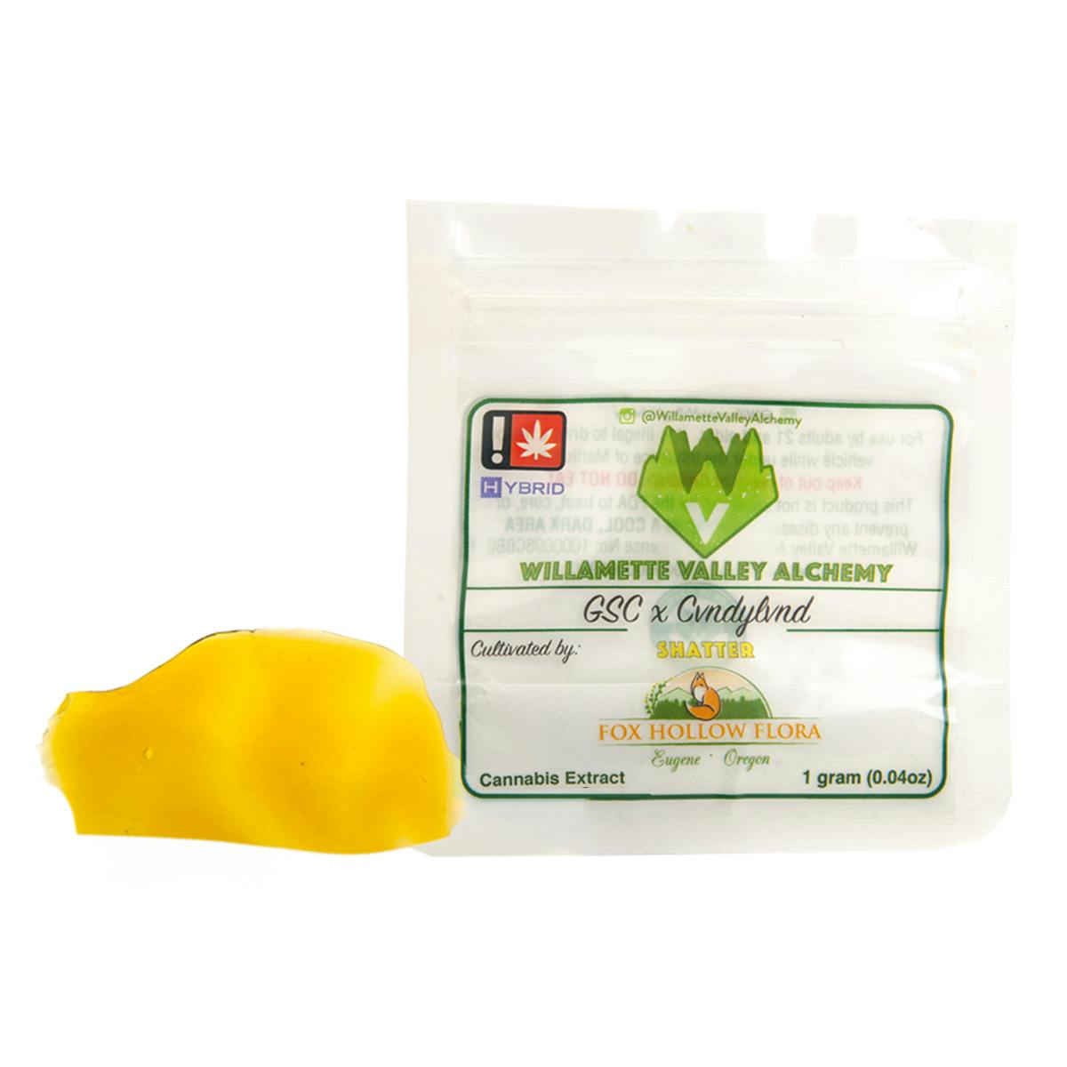 Willamette Valley Alchemy LLC - GSC Forum x OG Kush Shatter - 1