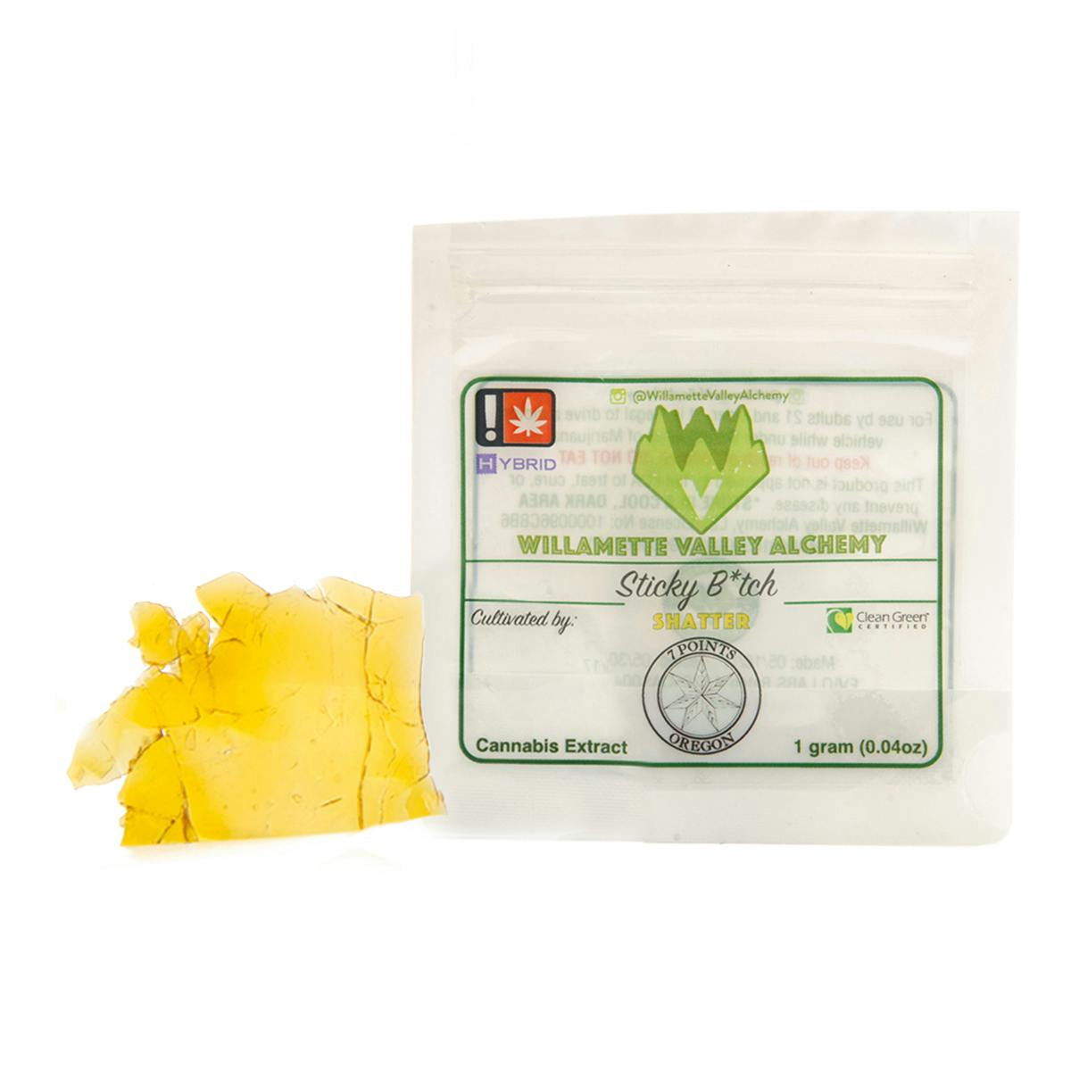 Willamette Valley Alchemy LLC - Sticky B*tch Shatter - 1