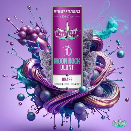 Presidential - Presidential Moon Rock Blunt - Grape (1.5g) - 1