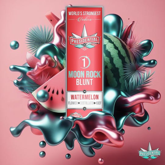 Presidential - Presidential Moon Rock Blunt - Watermelon (1.5g) - 1