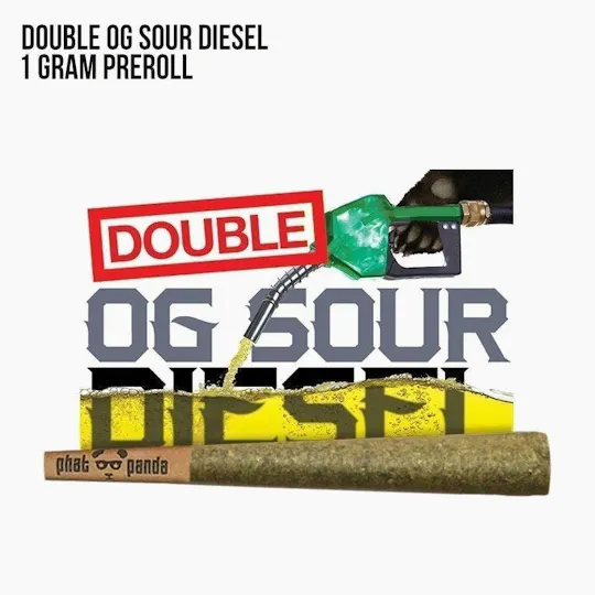 Phat Panda - Phat Panda | Double OG x Sour Diesel | Joint | 1g - 1