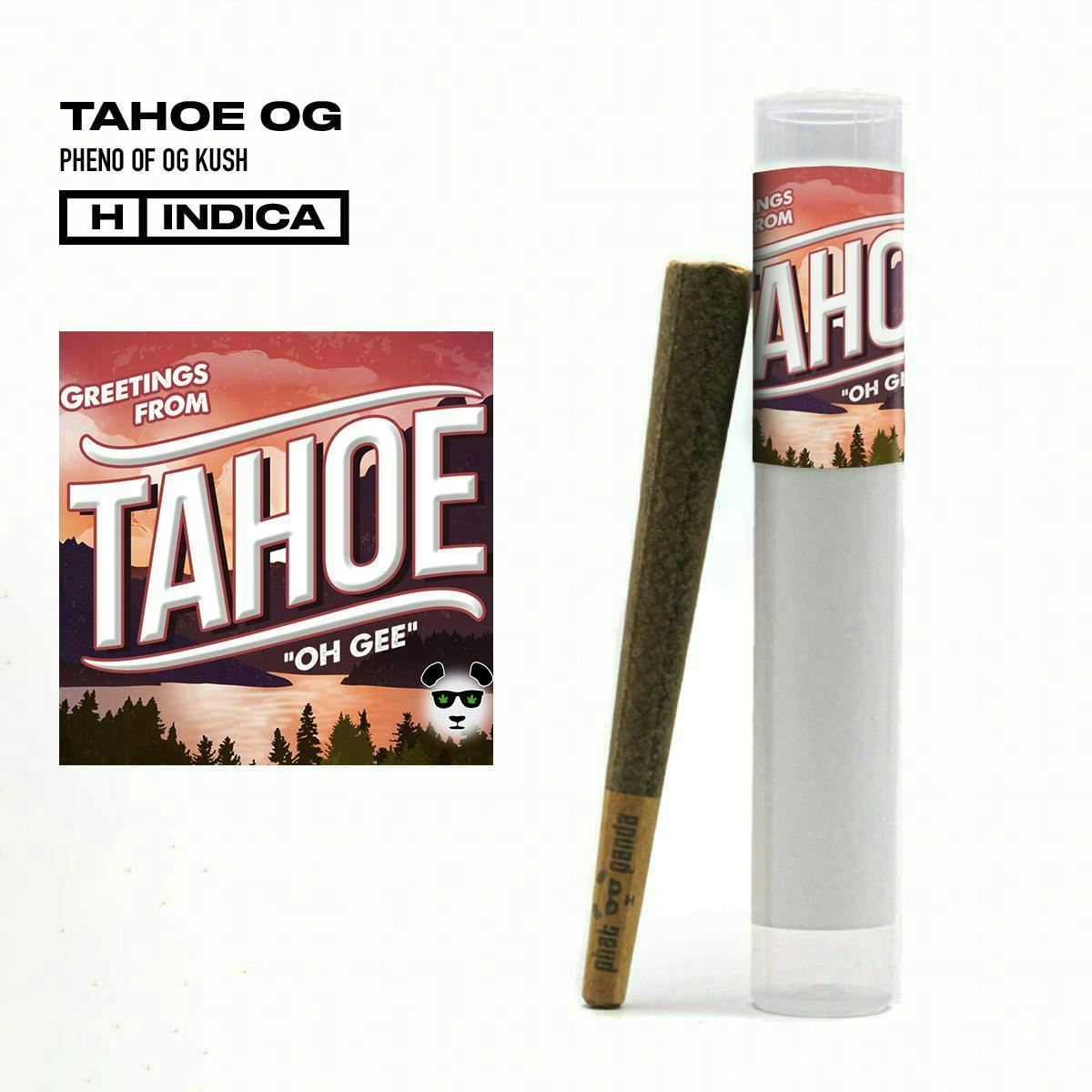 Phat Panda - Phat Panda | Tahoe OG | Joint | 1g - 1