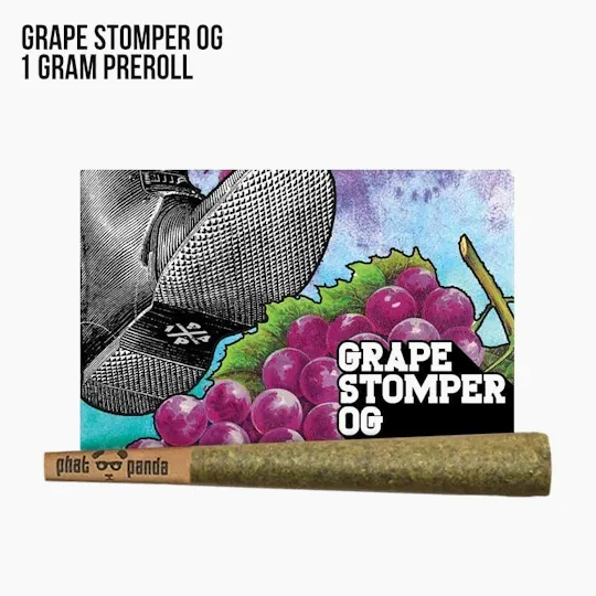 Phat Panda - Phat Panda | Grape Stomper OG | Joint | 1g - 1