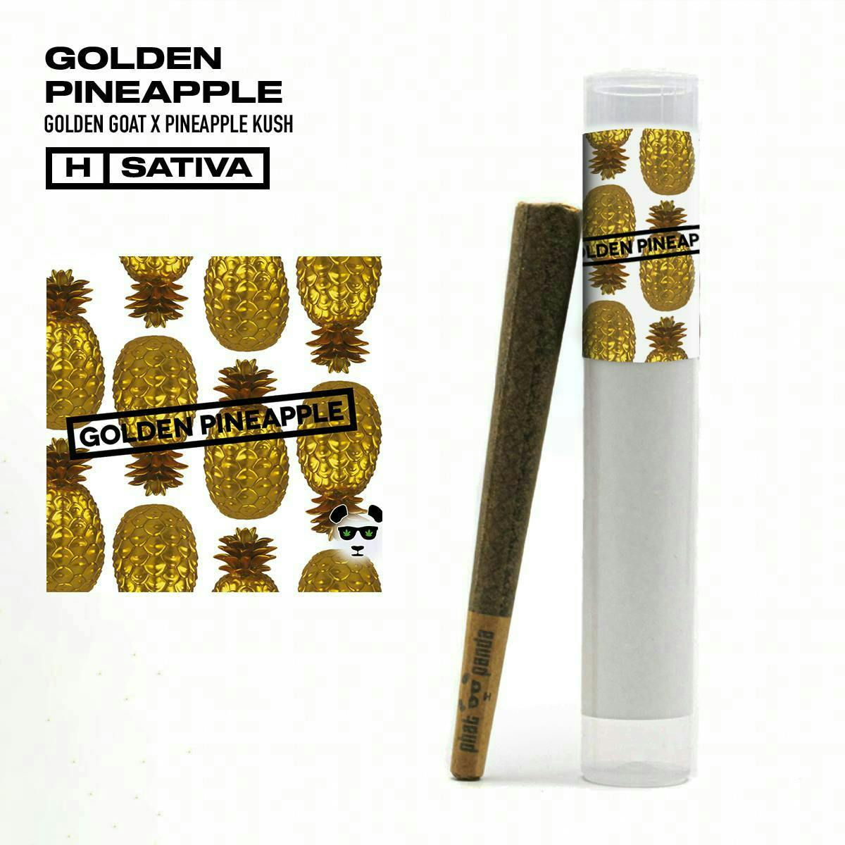 Phat Panda - Phat Panda | Golden Pineapple | Joint | 1g - 1