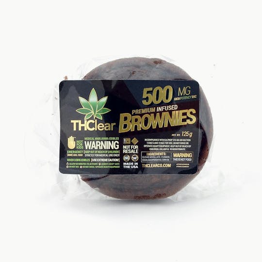 THClear - Premium Chocolate Brownie 500mg - 1