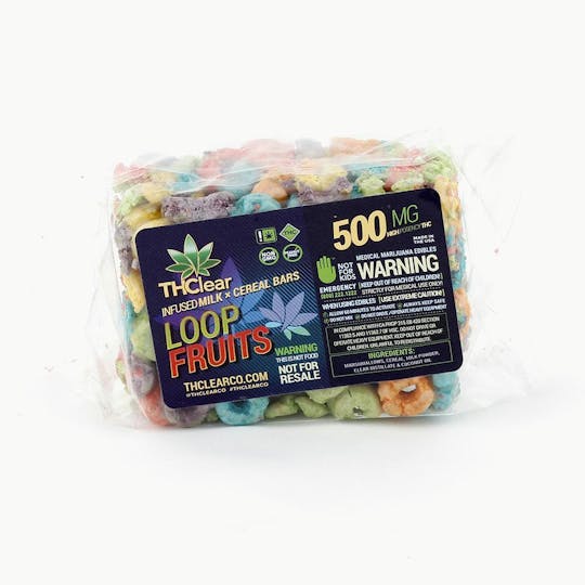 THClear - Loop Fruits Cereal Bar 500mg - 1