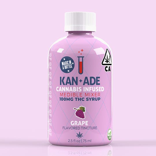 Kan+Ade - Kan+Ade 100mg Grape Medible Mixer - 1