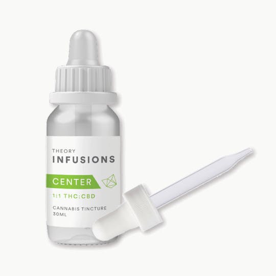 Theory Wellness - Tincture: 1:1 THC/CBD (Extra Strength) - 1