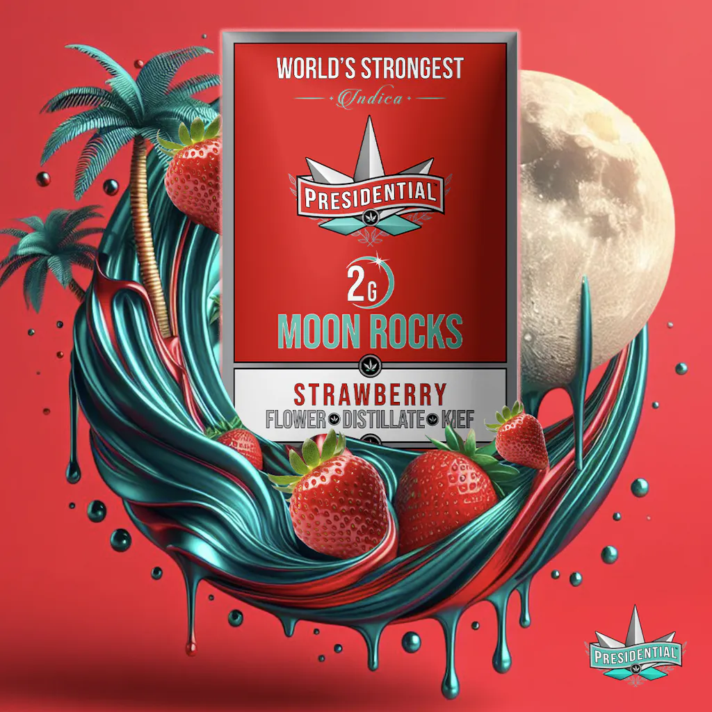 Presidential Moon Rocks - Strawberry (2g) - Presidential