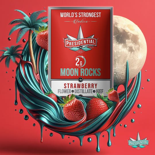 Presidential - Presidential Moon Rocks - Strawberry (2g) - 1