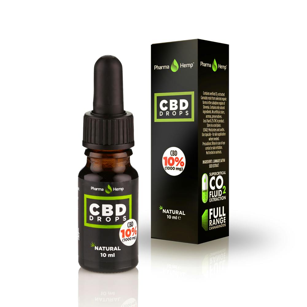 PharmaHemp - CBD DROPS 10% - 1