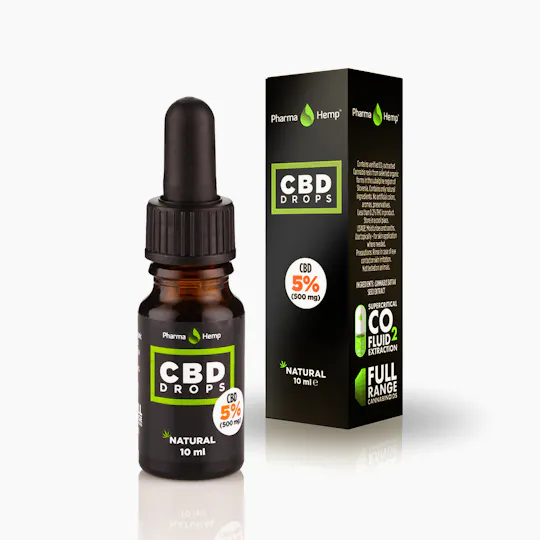 PharmaHemp - CBD DROPS 5% - 1