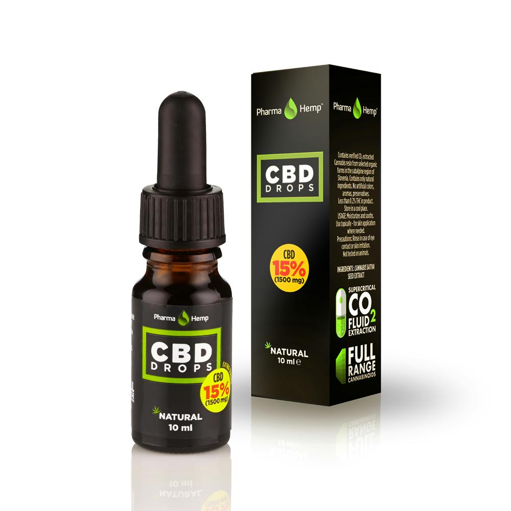 PharmaHemp - CBD DROPS 15% - 1