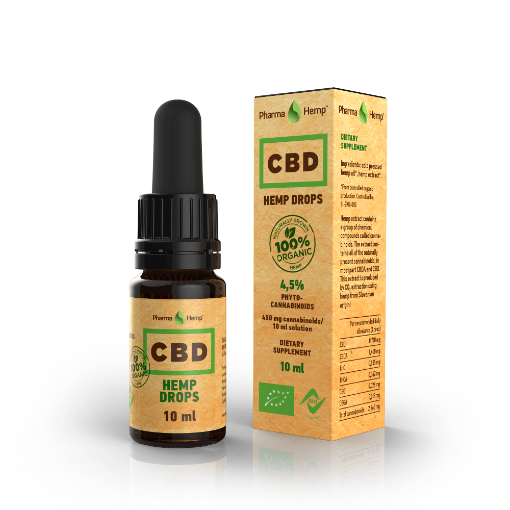 PharmaHemp - HEMP DROPS 4.5% - 1