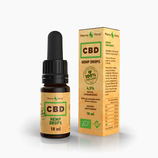 PharmaHemp - HEMP DROPS 4.5% - 1