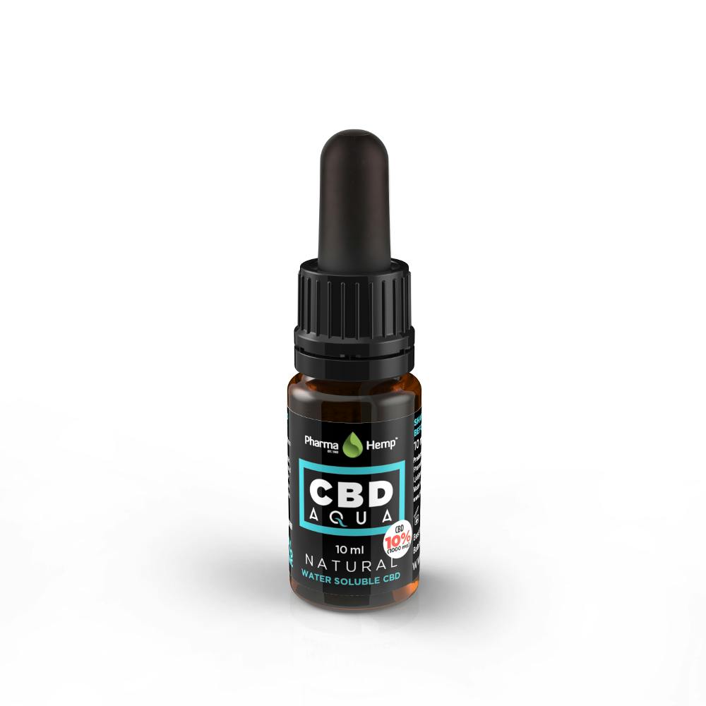 PharmaHemp - AQUA CBD DROPS 10% - 1