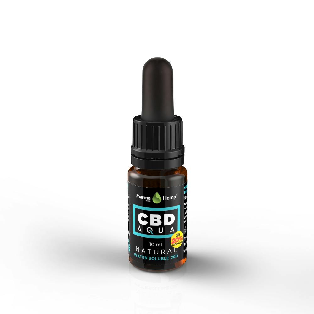 PharmaHemp - AQUA CBD DROPS 20% - 1