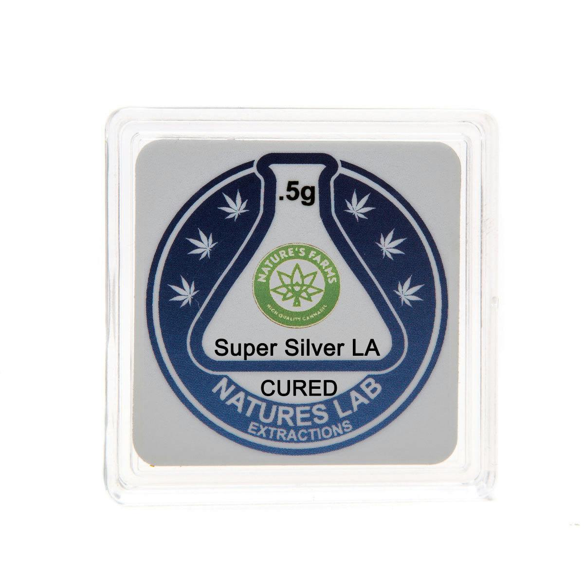 Natures Lab Extracts - Super Silver LA Cured Shatter - 1