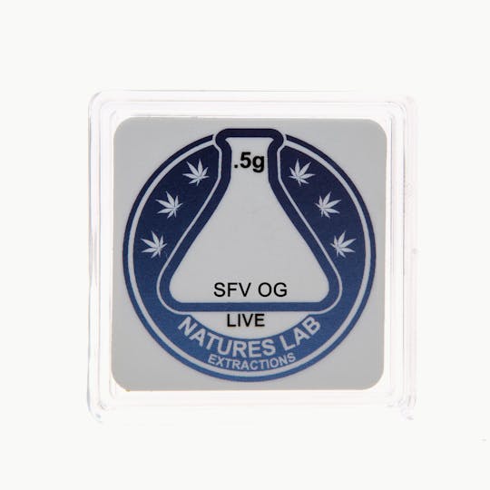 Natures Lab Extracts - SFV OG Live Resin Shatter - 1