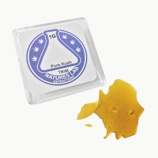 Natures Lab Extracts - Pure Kush Trim Run Shatter - 1