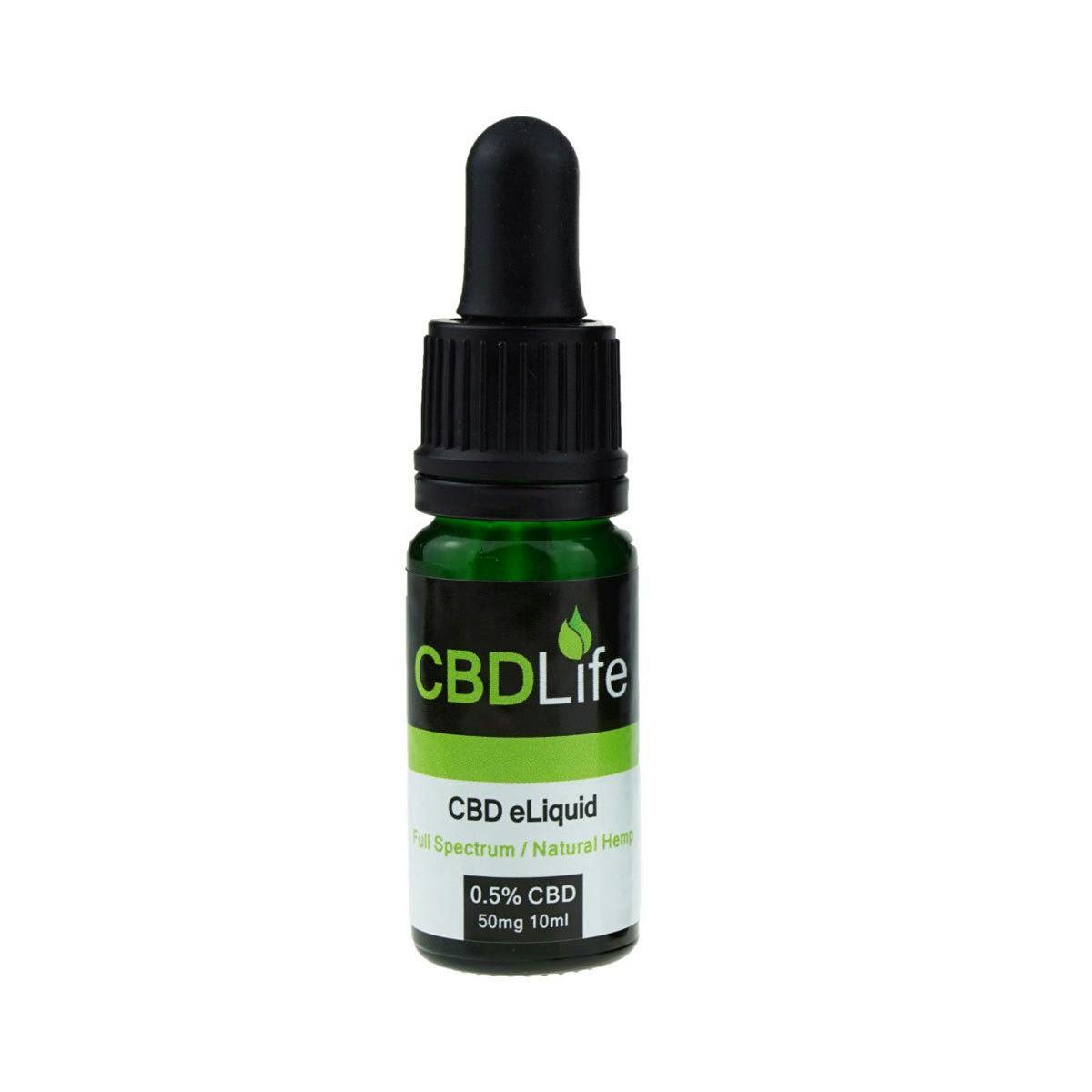 CBDLife UK - CBD Eliquid 0.5% – 50mg - 1