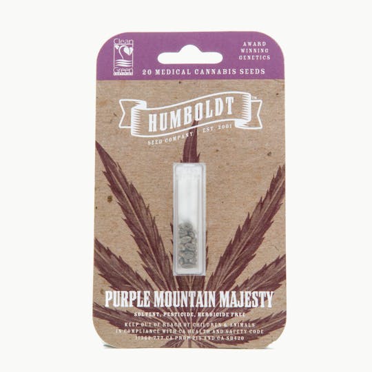 Humboldt Seed Company - Purple Mountain Majesty Seeds - 1