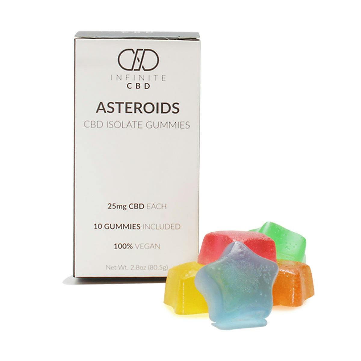 Infinite CBD - Asteroids - CBD Gummies 250mg - 1
