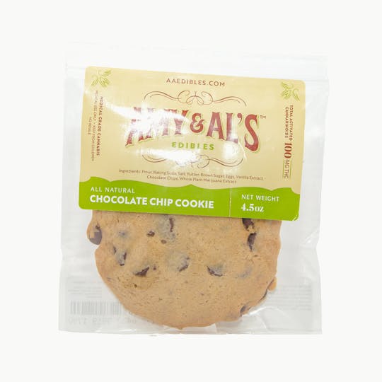 Amy and Al's Edibles - Chocolate Chip Cookie 100mg - 1