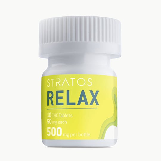 Stratos - Relax Capsules 500mg - 1