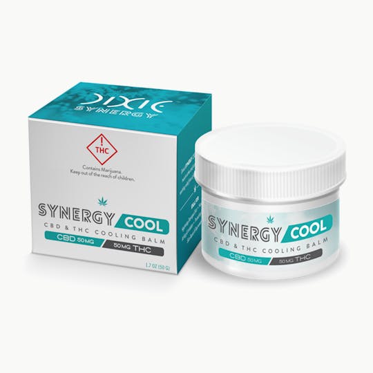 Dixie Brands - SYNERGY 1:1 Cool Balm - 1