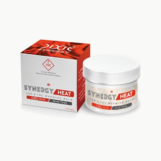 Dixie Brands - SYNERGY 1:1 Heat Balm - 1