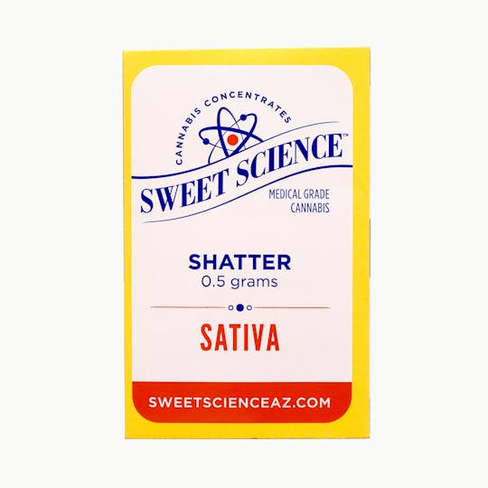 Sweet Science Concentrates - Sweet Science Sativa Shatter - 1