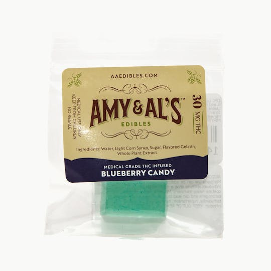 Amy and Al's Edibles - Blueberry Hard Candy 30mg - 1