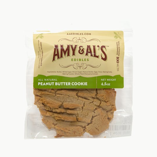 Amy and Al's Edibles - Peanut Butter Cookie 100mg - 1