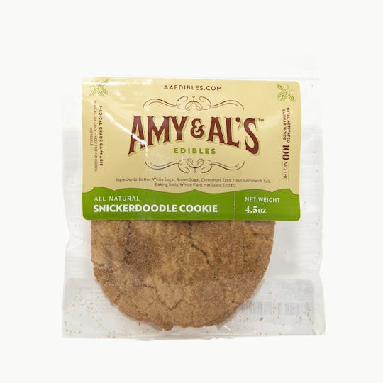 Amy and Al's Edibles - Snickerdoodle Cookie 100mg - 1