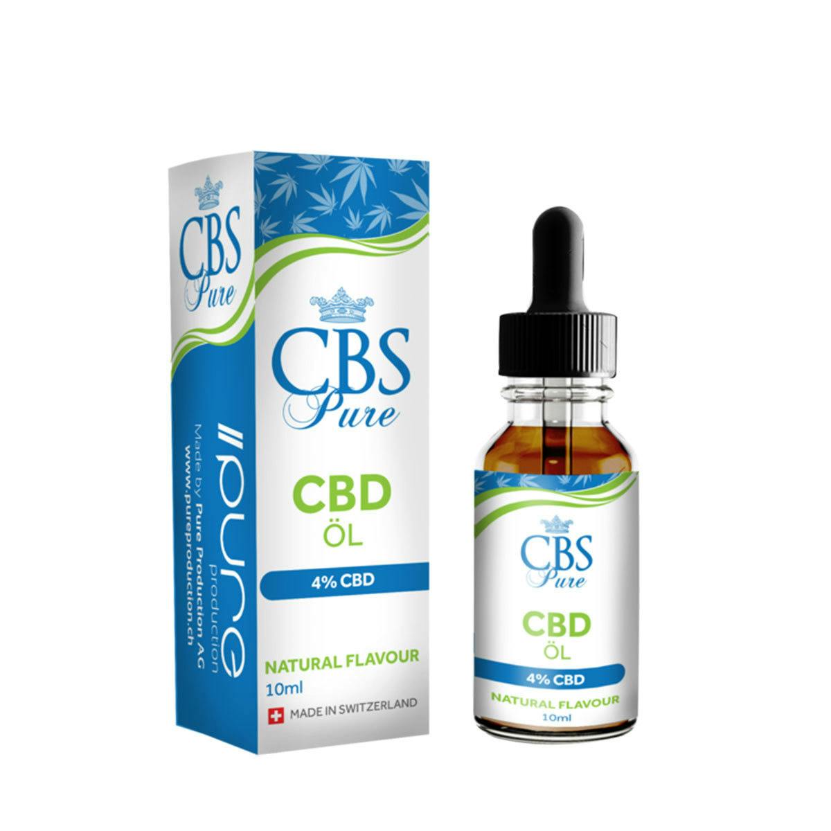 Pure Production - CBS Pure CBD Oil 4% - 1